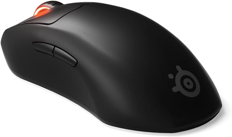 SteelSeries Prime Wireless - Esports Leistung Kabellose Gaming-Maus - 100 Stunden Akkulaufzeit - Tru