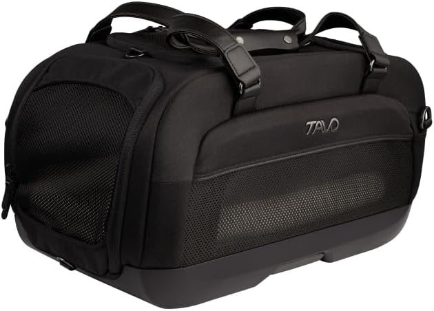 Tavo Dupree II Haustier‑Transportbox, Flugzeug‑konform, ISOFIX, atmungsaktives Mesh, Aufprallgeprüft