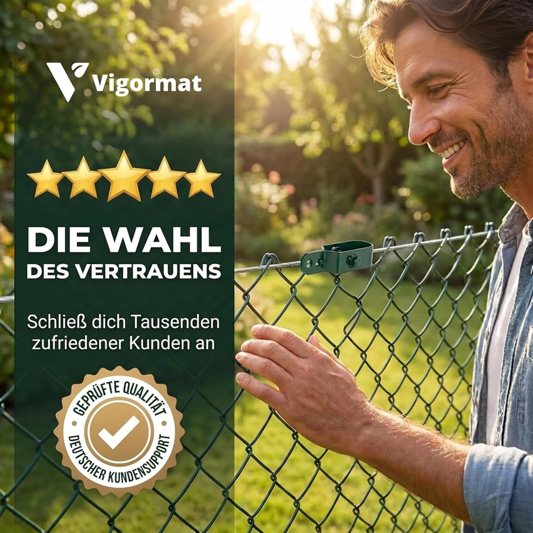 Drahtspanner Maschendrahtzaun Zaunspanner aus Metall, Robuste Spannschlösser für Spanndraht und Zaun