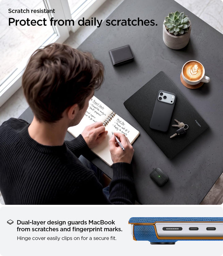 Spigen Urban Fit Hülle MacBook Pro 14" Zoll Case Kompatibel mit M4 / M4 Pro / M4 Max (2024), M3 / M3