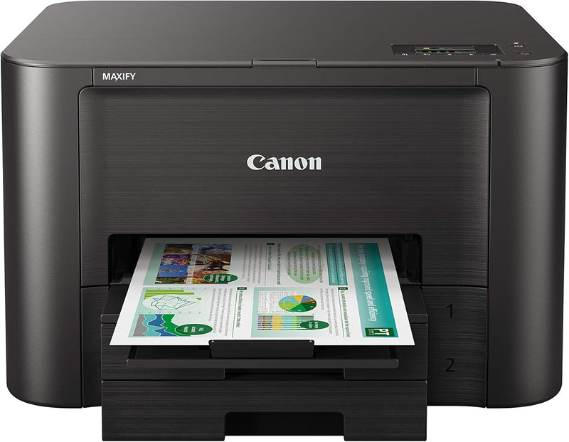 Canon MAXIFY iB4150 Tintenstrahldrucker Drucker Tintenstrahl (600 x 1200 DPI, WLAN, LAN + Cloud Link