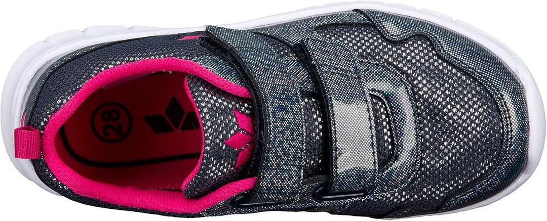 Lico Mädchen Jolly VSneaker 23 EU Marine Pink, 23 EU Marine Pink