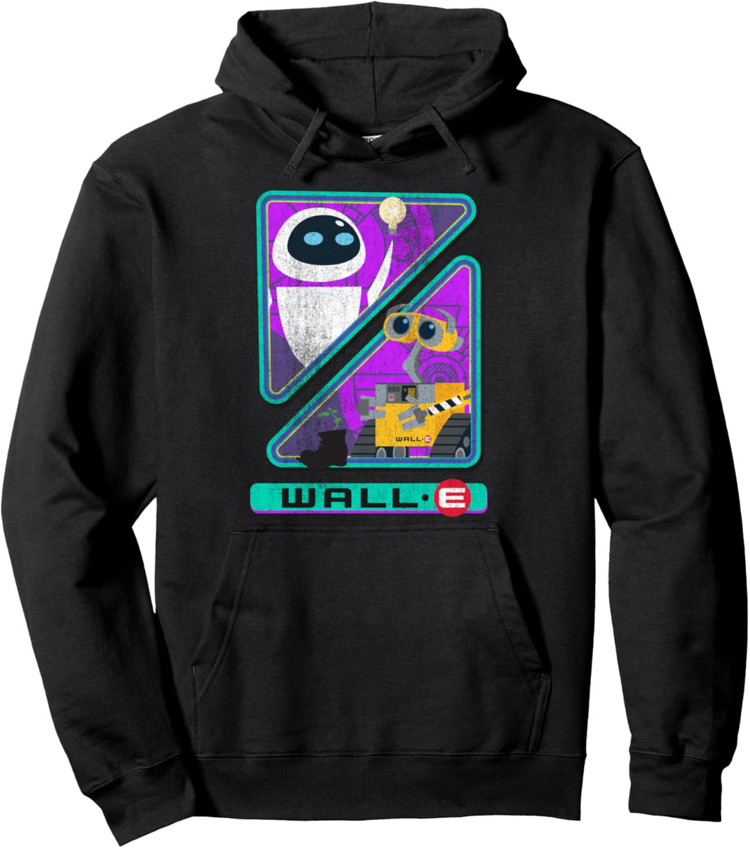 Disney Pixar Wall-E Triangles And Eve Pullover Hoodie