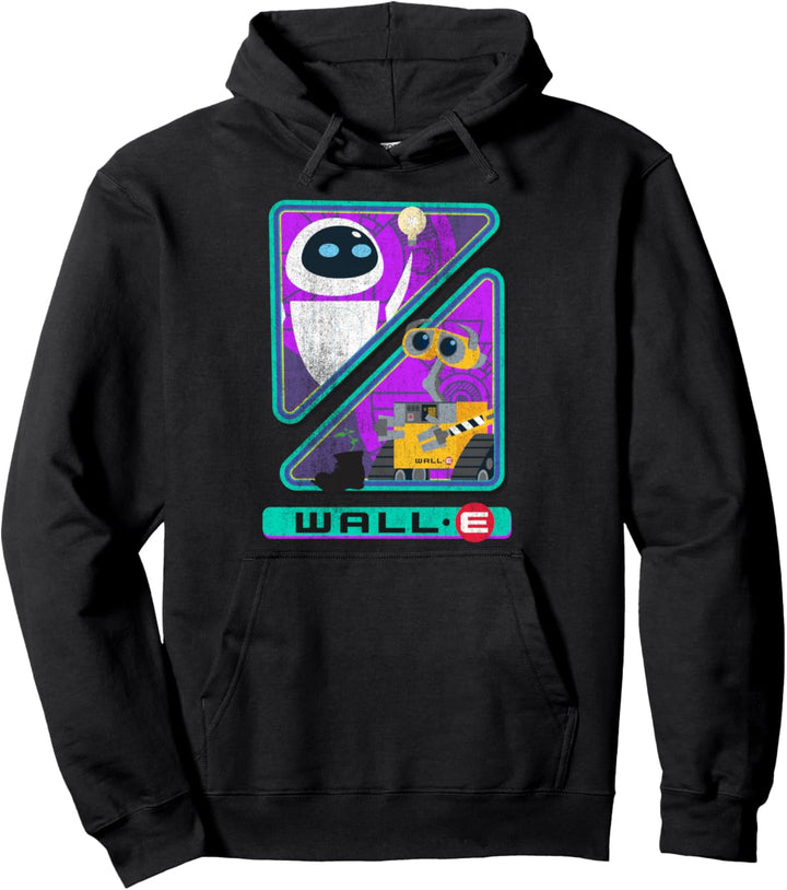 Disney Pixar Wall-E Triangles And Eve Pullover Hoodie