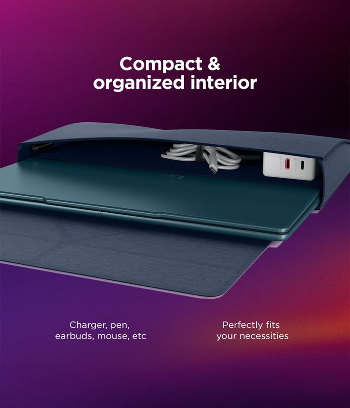 Lenovo Yoga Laptop Tote Sleeve | Flexibel Laptophülle 14 Zoll | Schlank und Leicht | Farbe Cosmic Bl