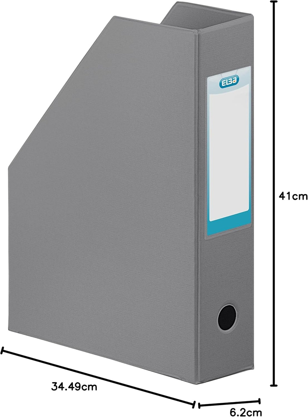 Elba Fast 400080227 Zeitschriftensammler, 24 x 32 cm, 7 cm, Grau, 10 Stück Dos 7 cm 32 x 24 cm grau,