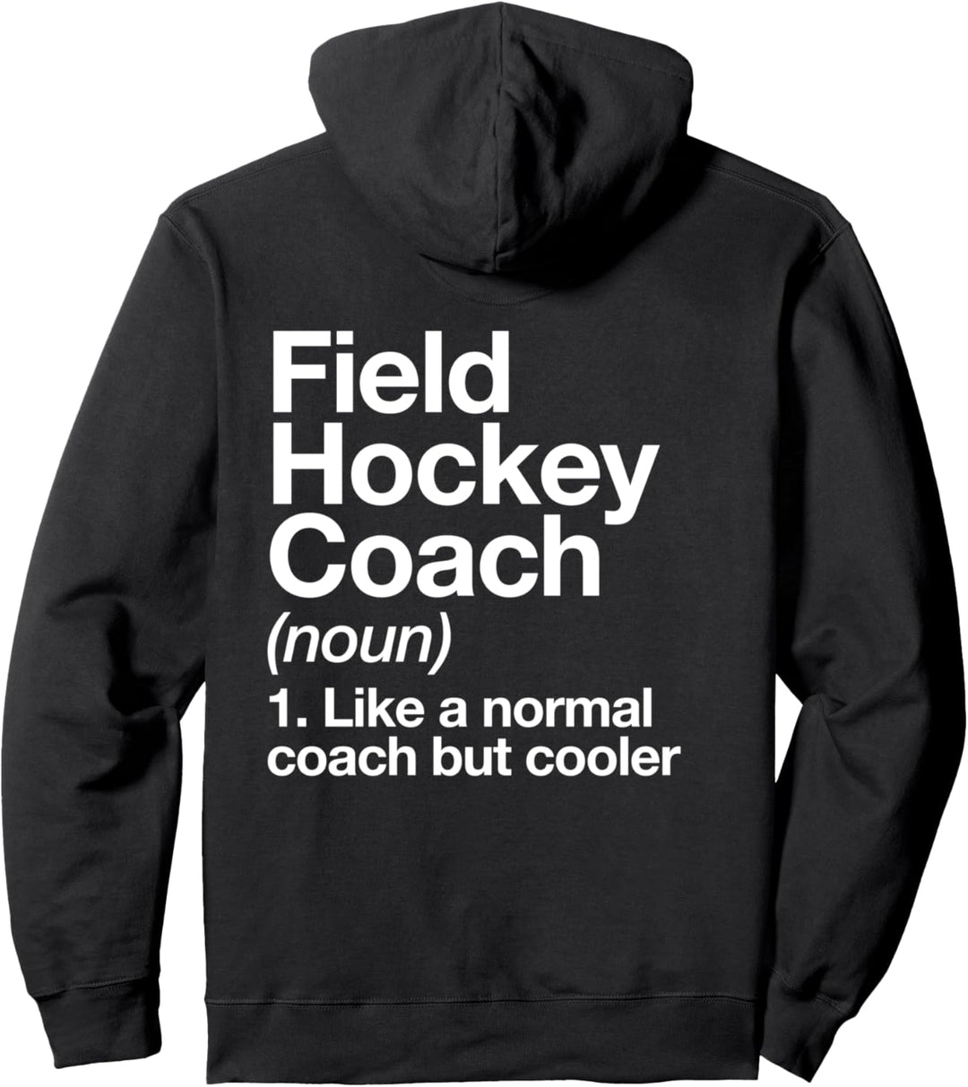 Feldhockey Trainer Lustig Sport Definition Trainer Pullover Hoodie