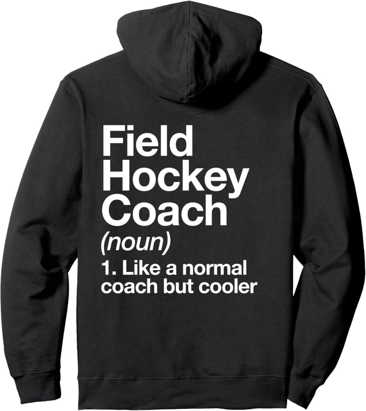 Feldhockey Trainer Lustig Sport Definition Trainer Pullover Hoodie