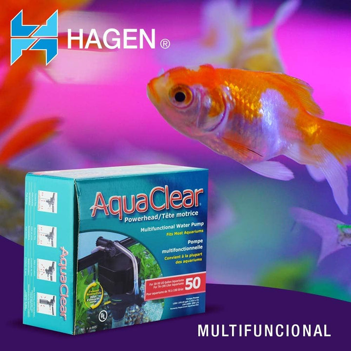 AquaClear A565 Powerhead 50 als Boden-, Schnell- oder Biofilter sowie als Umwälzpumpe einsetzbar, fü