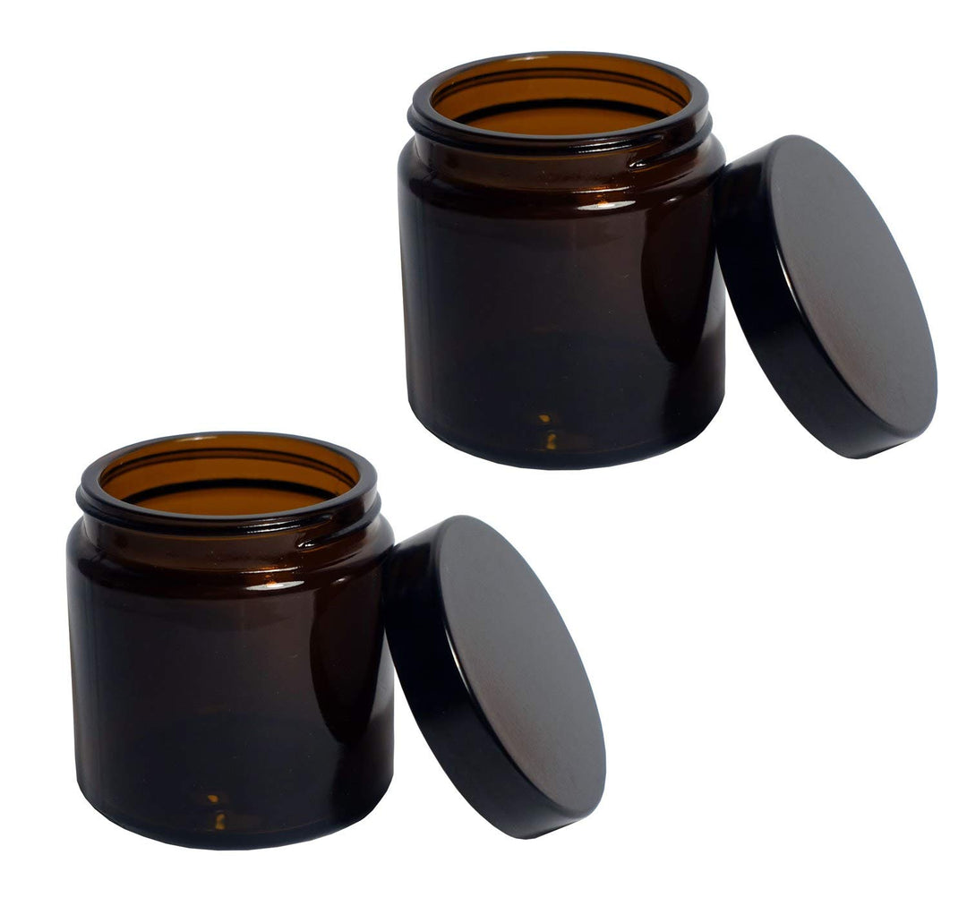 Comandante Ersatzglas mit Deckel (2 STK.) für C40 MK3 Kaffeemühle (2 x Braunglas) 2x Braunglas, 2x B