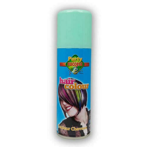 Temporäres Haarfarbspray, Auswaschspray, 125 ml (Pastell-Aqua), Pastell-Aqua
