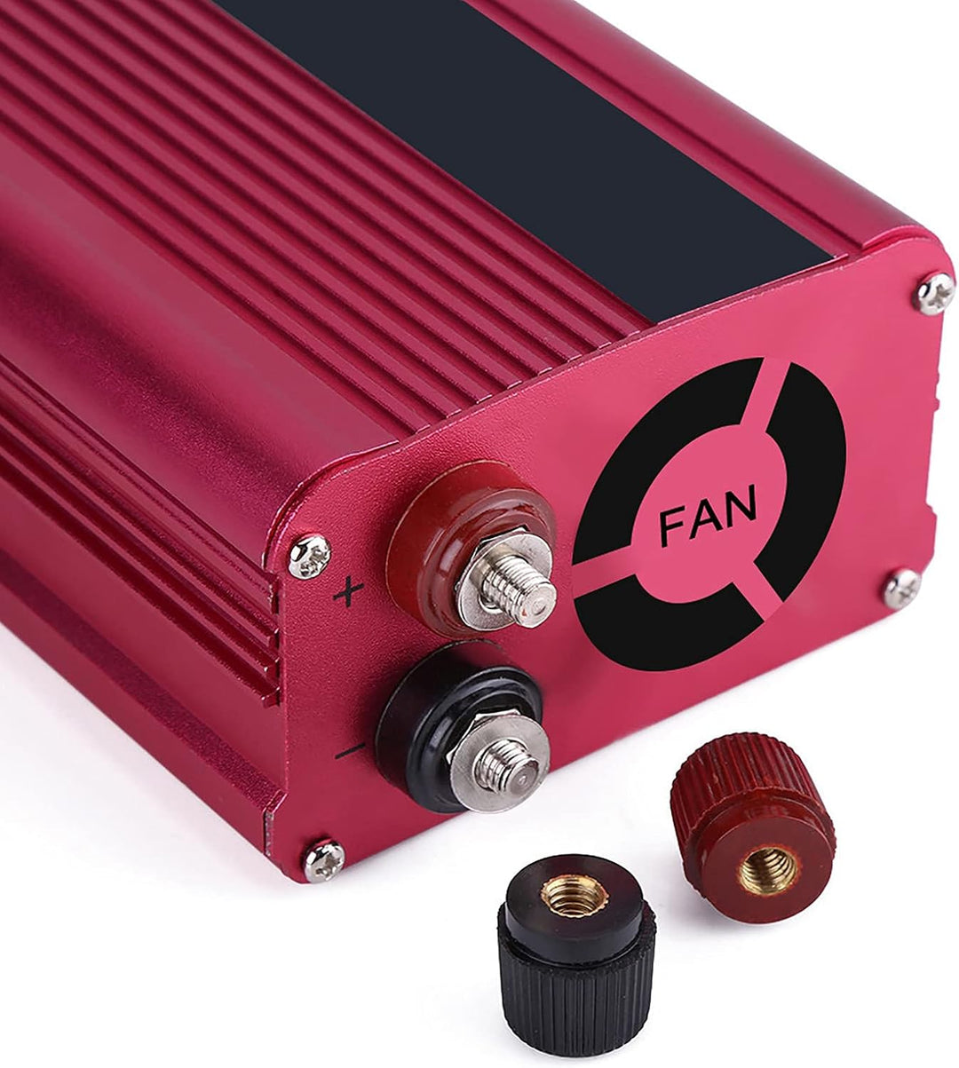 Auto Wechselrichter, 1500W DC 12V zu AC 110V Auto-Wechselrichter Konverter USB-Ladegerät Adapter mit