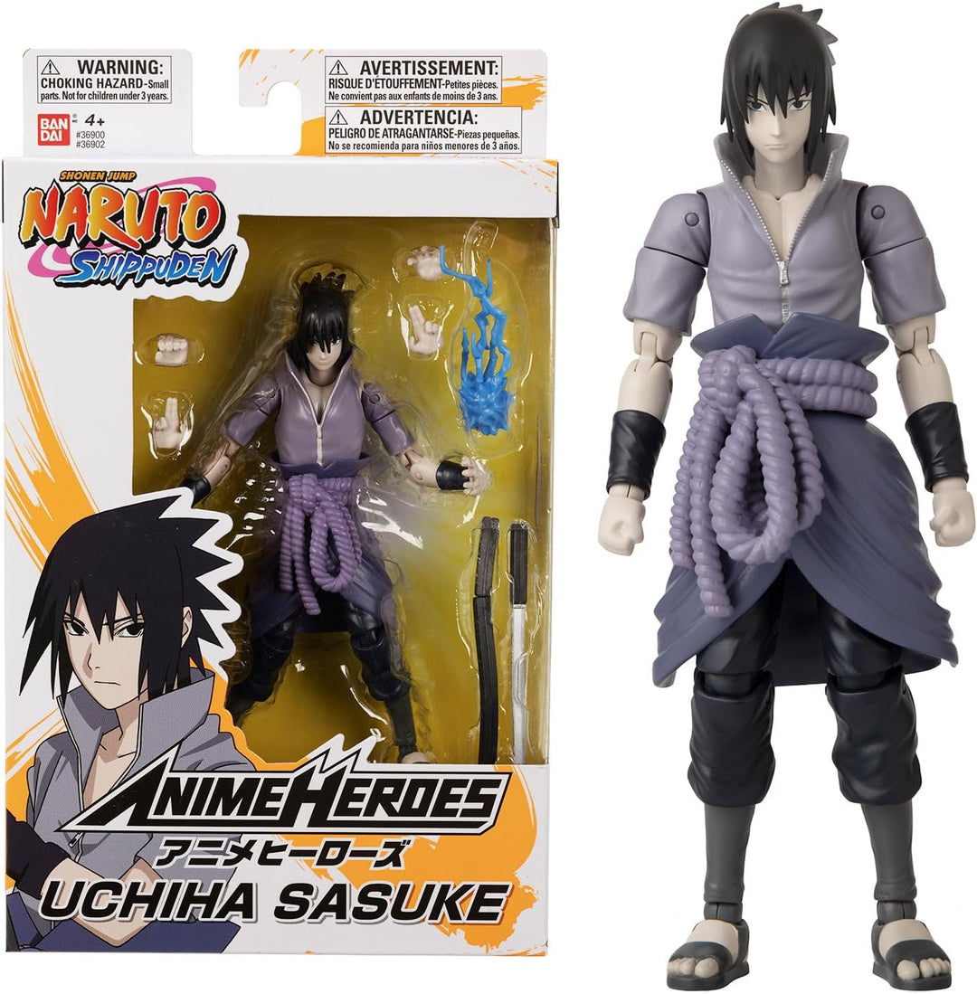 Anime Heroes – Naruto Shippuden – Anime Heroes Figur 17 cm – Sasuke Uchiwa – 36902, Sasuke