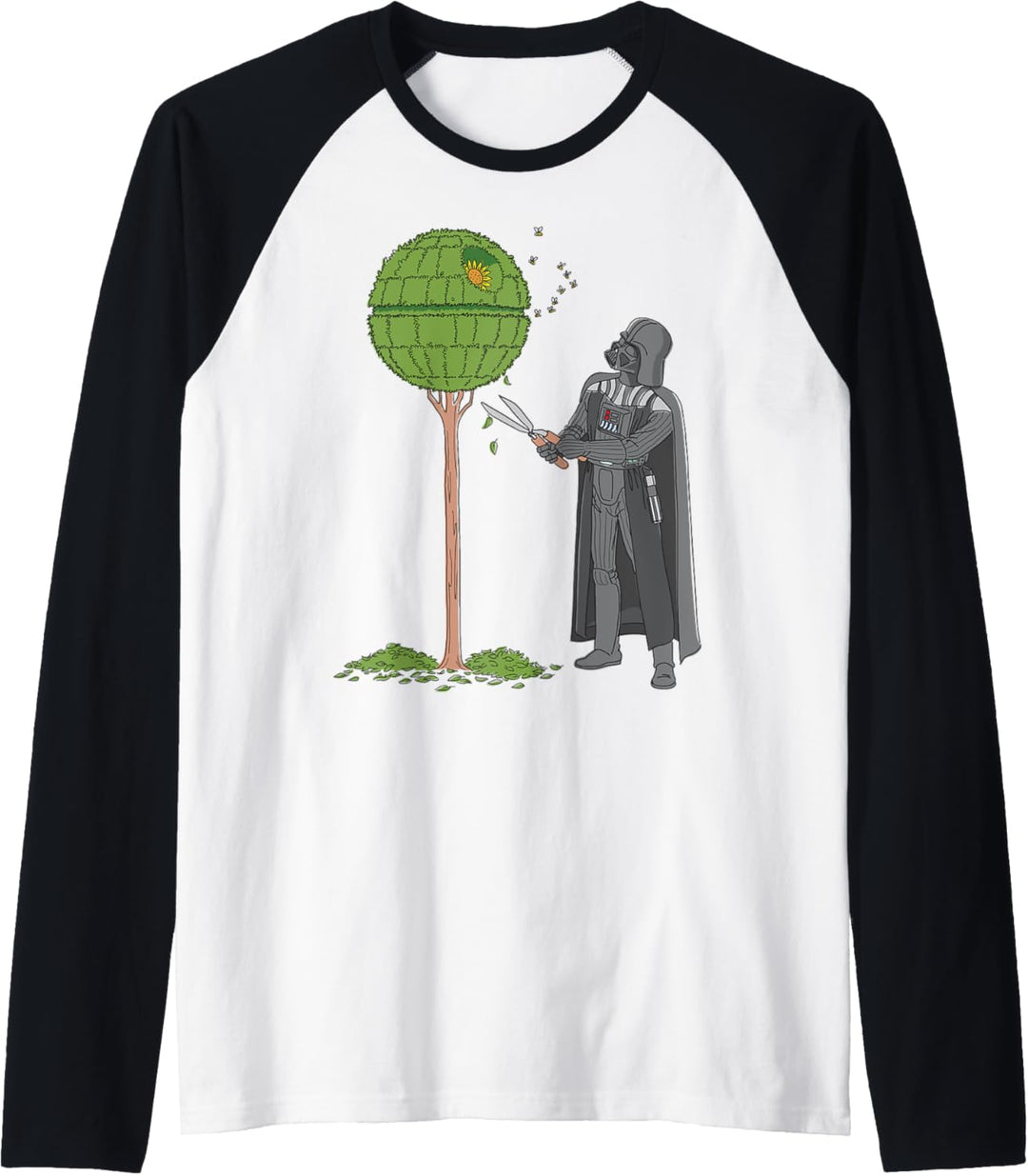 Star Wars Darth Vader Death Star Topiary Raglan