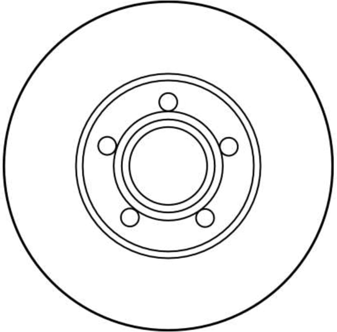 TRW DF2652 Bremsscheibe - (Paar)