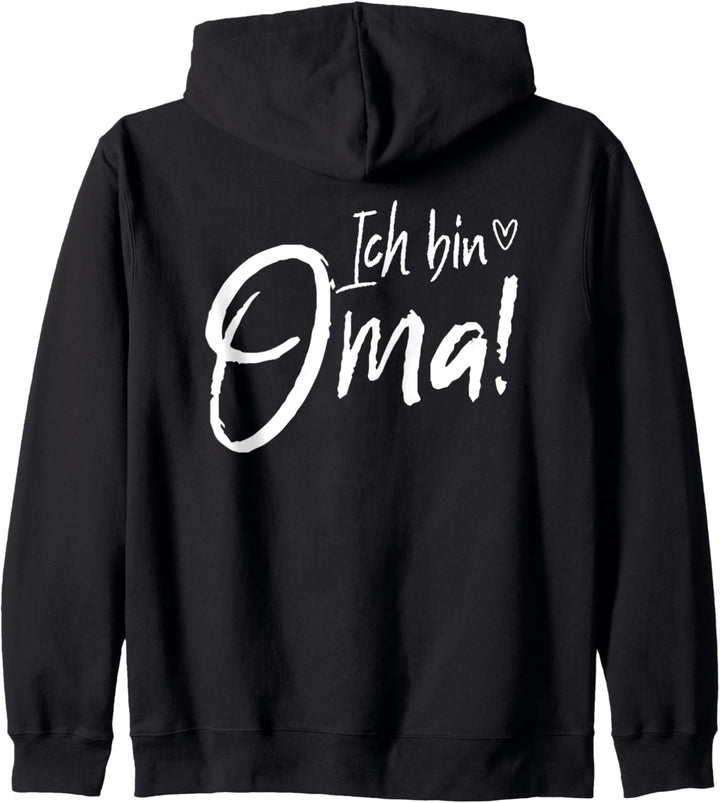 Ich bin Oma geworden zur Oma befördert - Frischgebackene Oma Kapuzenjacke