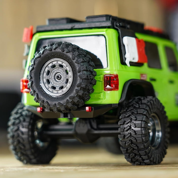 INJORA Aluminium Front und Heck in Stinger-Stil für 1/30 Axial SCX30 JLU Front Heck, Front Heck