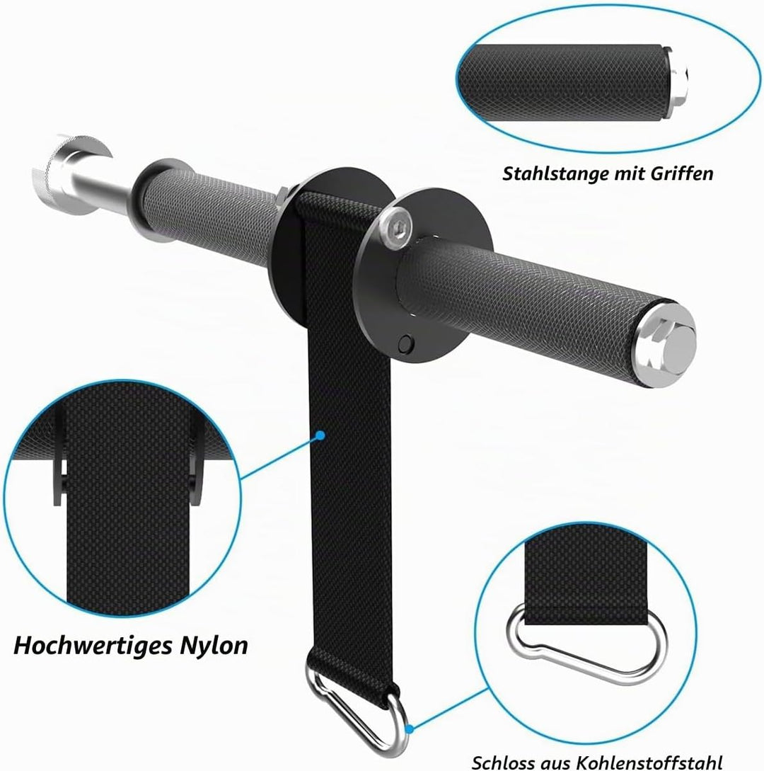 Handgelenk- und Unterarmtrainer, Handgelenkrolle & Unterarmkräftiger für Training und Workout, ideal