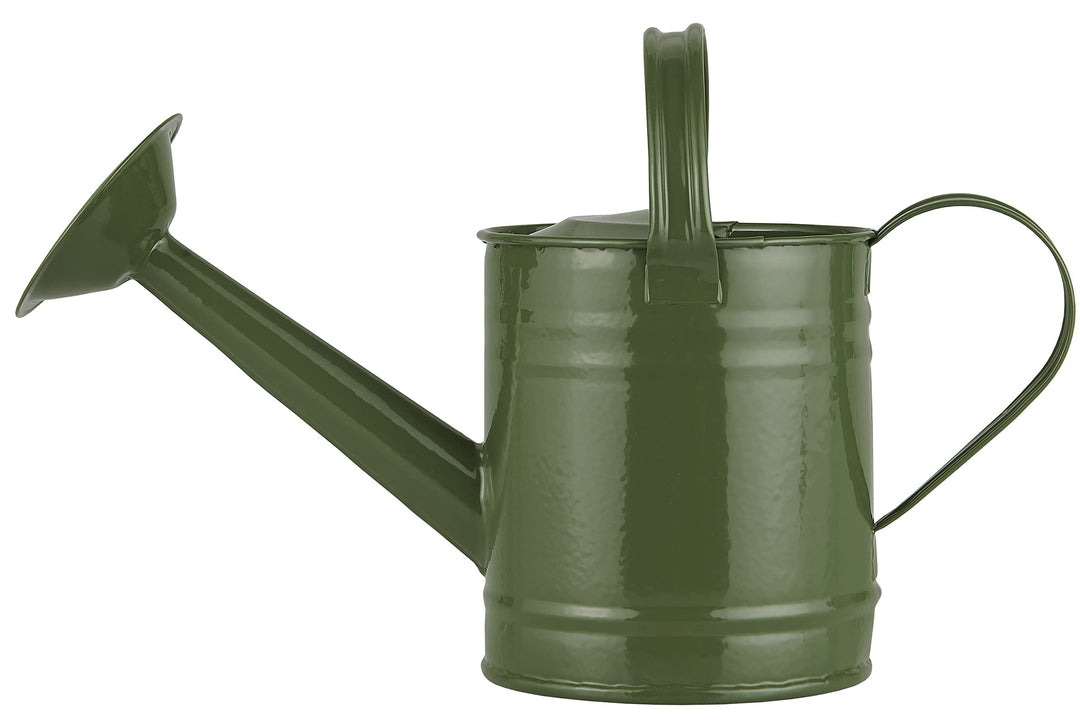 Ib Laursen Giesskanne Wasserkanne mit Ausgiesser 0,8 Liter Metall Dunkelgrün 4230-22