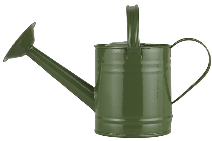 Ib Laursen Giesskanne Wasserkanne mit Ausgiesser 0,8 Liter Metall Dunkelgrün 4230-22