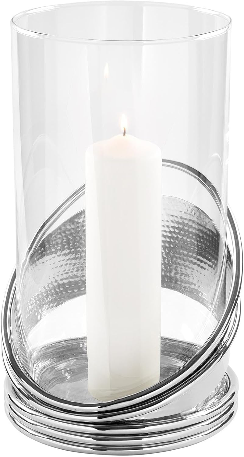 Colette/Windlicht m. Glas/D.25,50,H.30