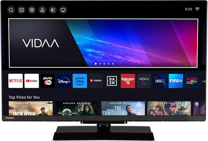 Toshiba 32WV3E63DAZ 32 Zoll Fernseher/VIDAA Smart TV (HD Ready, HDR, Triple-Tuner, Bluetooth, Dolby