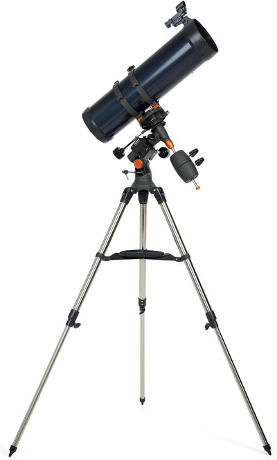 Celestron 31051 AstroMaster 130EQ motorbetriebenes Newtonsches Spiegelteleskop, Dunkelblau Astromast