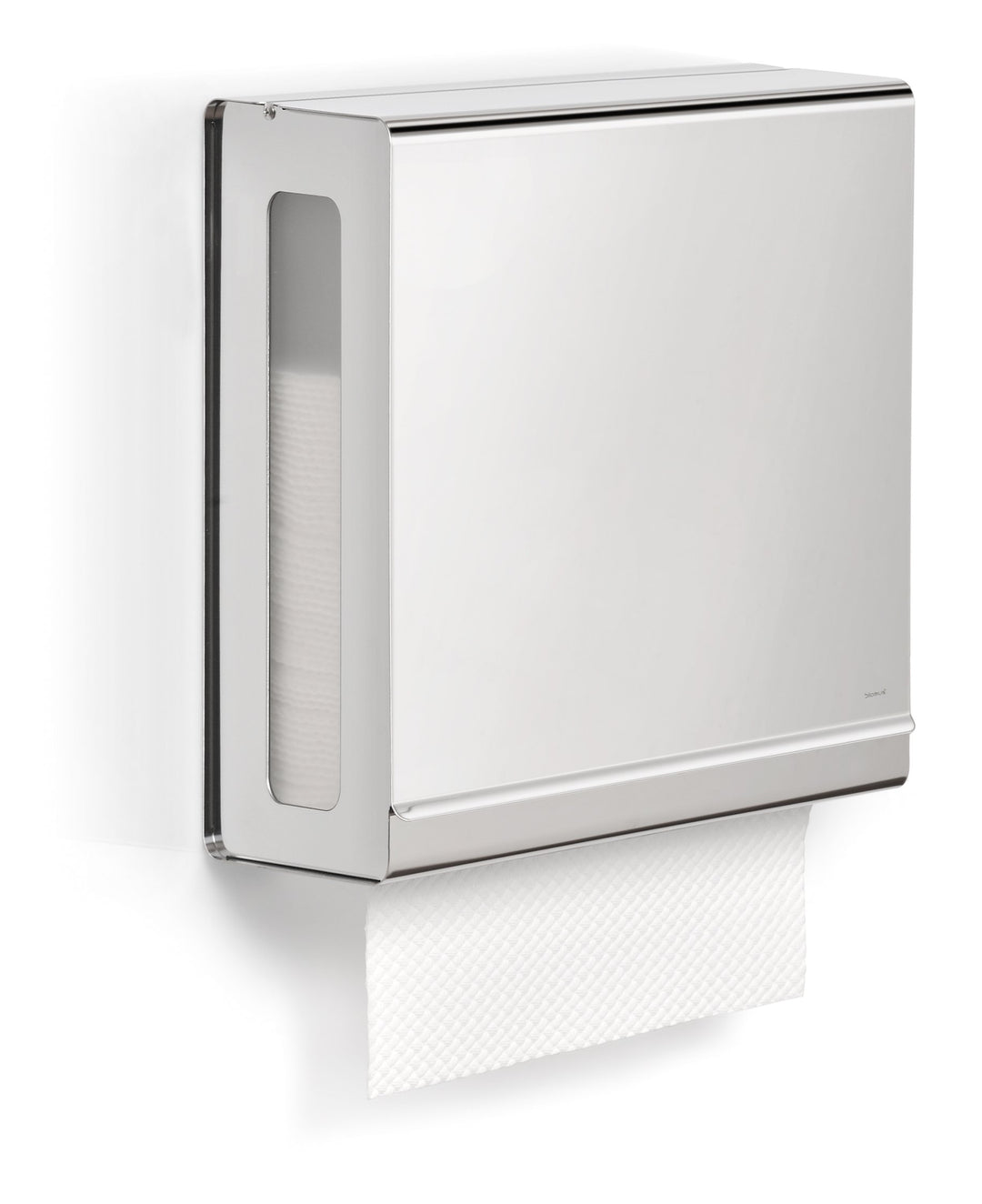 blomus -NEXIO- Papiertuchspender aus poliertem Edelstahl, 30 x 27 x 13 cm, Edelstahl Edelstahl Polie