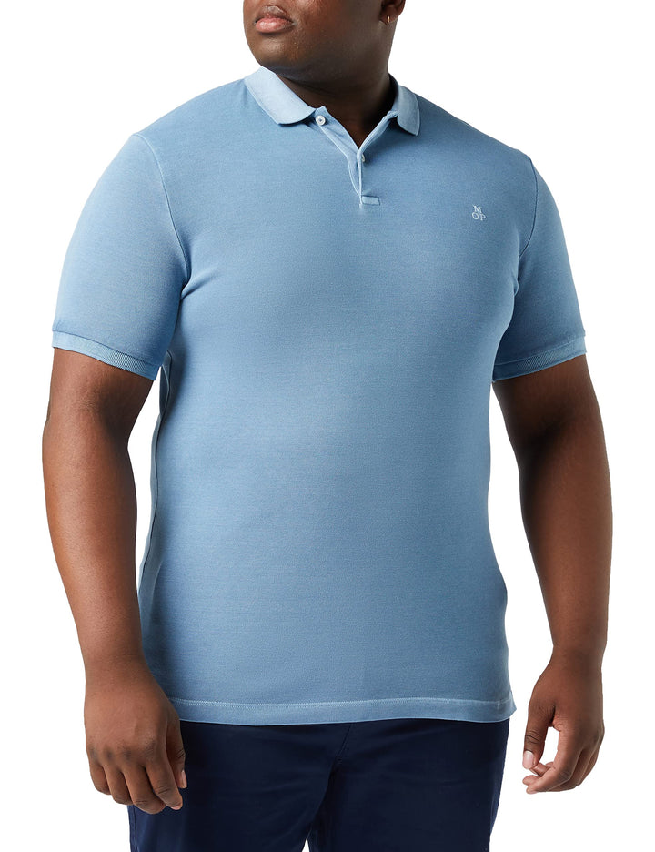 Marc O'Polo Herren Kurzarm-Poloshirt mit Stretch-Anteil Shaped Fit XS 837, XS 837