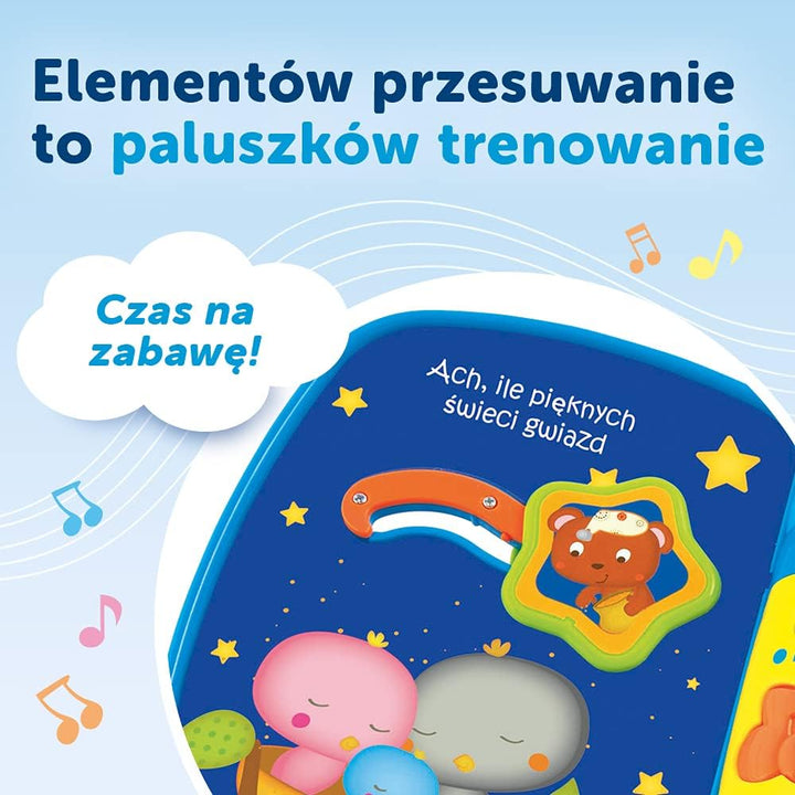 Trefl VTech Książeczka Bajeczka Elektroniczna Zabawka Edukacyjna dla Dzieci od 9 miesięcy