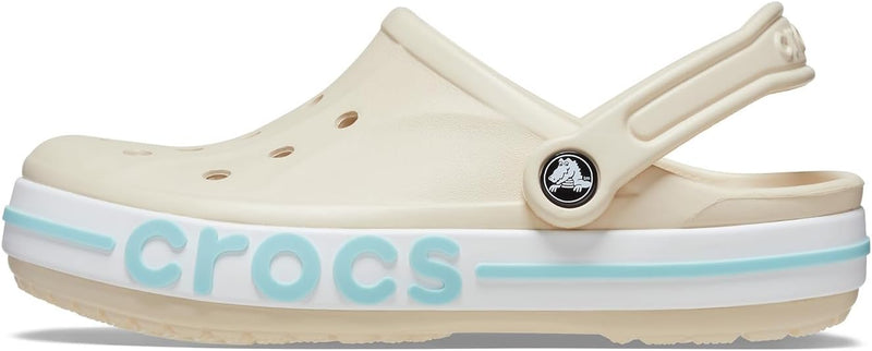 Crocs Bayaband Unisex-Erwachsene Clog 38/39 EU Winter White Multi, 38/39 EU Winter White Multi