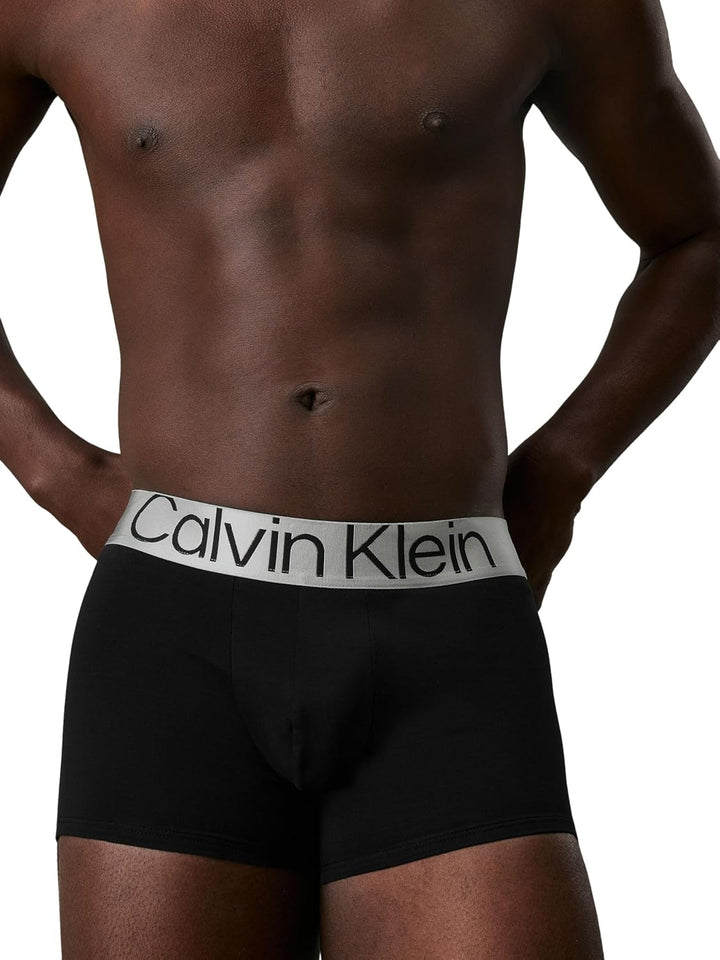 Calvin Klein 3er-Pack Herren-Boxershorts aus elastischer Baumwolle NB1799A | Herrenunterwäsche, eng