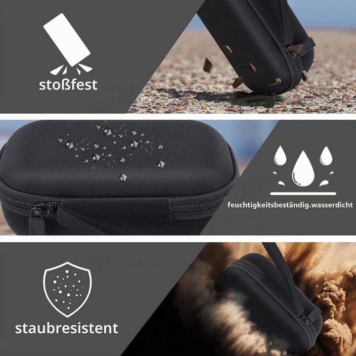 co2CREA case Hart Reise schutzhülle Etui Tasche für Anker Soundcore Select 4 Go Bluetooth Lautsprech