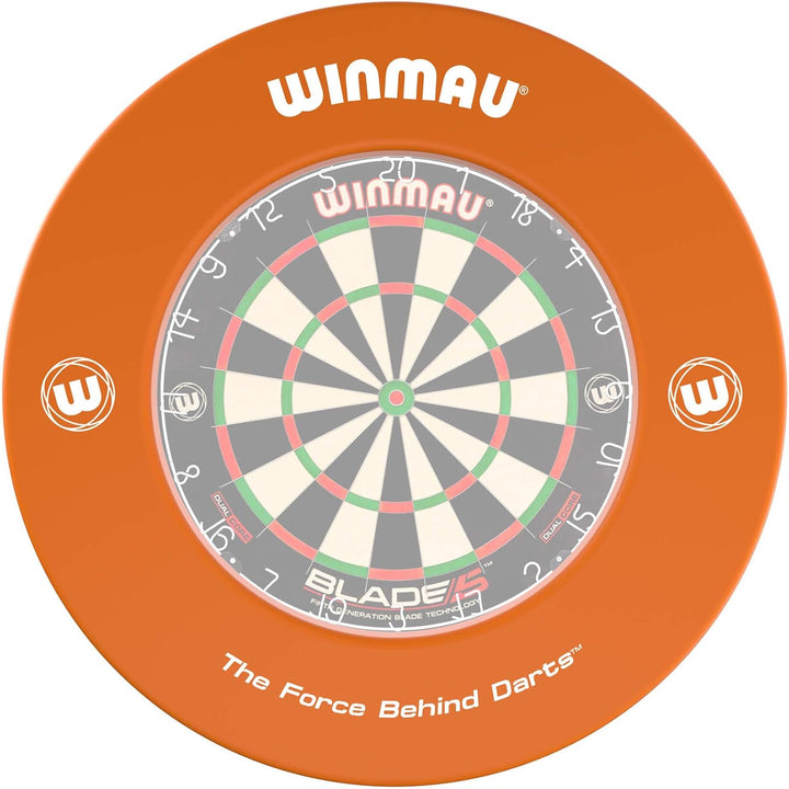 WINMAU Printed Dartboard Surrounds Orange, Orange