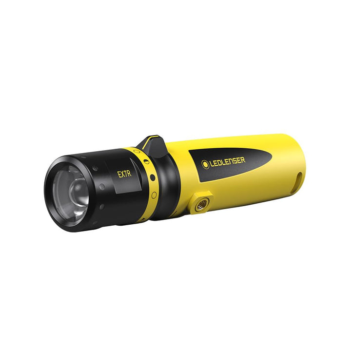 Ledlenser EX7R LED Taschenlampe, explosionsgeschützt, Arbeitsleuchte, fokussierbar, wiederaufladbar,