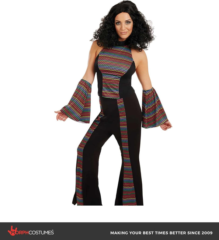 Fun Shack Disco Queen Kostüm Damen, Disco Kostüm Damen, Kostüm Disco Damen, Disco Girl - Kostüm, Fas