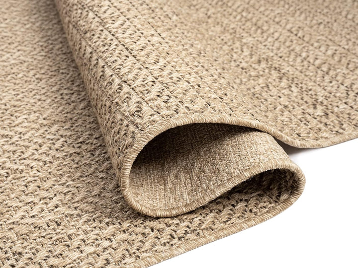 Mia´s Teppiche Soil - wetterfester In- und Outdoor Teppich im Natürlichem Jute-Look, wetterfest, gee