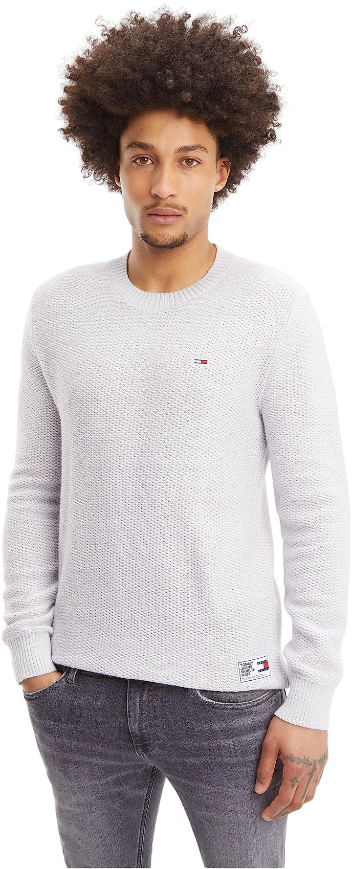 Tommy Jeans Herren Pullover XS Grau, XS Grau