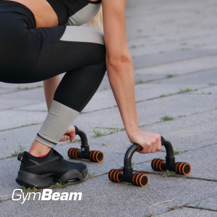 GymBeam Liegestützgriffe - Push Up Bars, Calisthenics Equipment, effektive Fitnesshilfe für Push-Ups