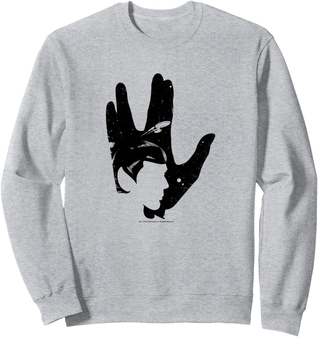Star Trek: The Original Series Spock Tribute Transparent Sweatshirt