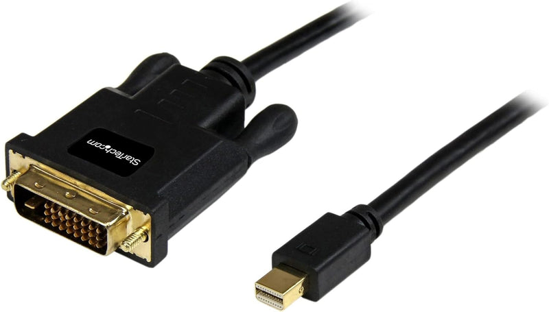 2 m Mini-DisplayPort-auf-DVI-Kabel – Stecker/Stecker – DVI Kabel 2m mDP-Kabel - Mini-DisplayPort-auf