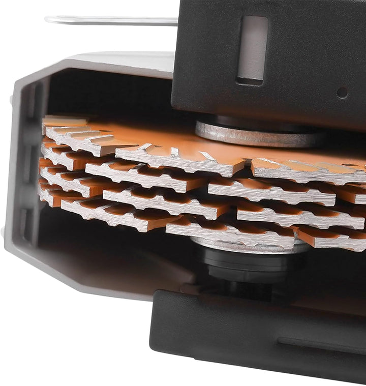 Mauernutfräse Schlitzfräse mit 5,23 Zoll Sägeblatt, 4800W | 6500 U/min | Einstellbare Schnitttiefe u