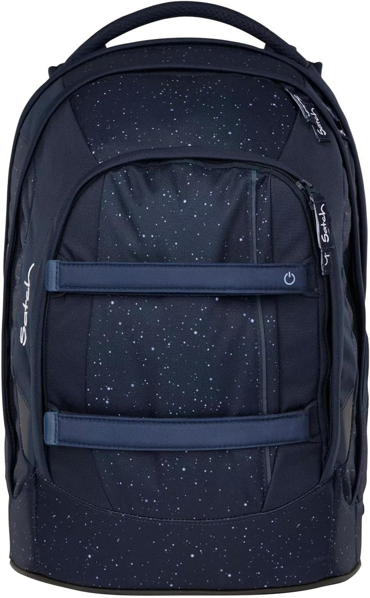 Satch Pack Set Set 3 teilig ab 5. Klasse ergonomisch 30L Stauraum mit Schlamperbox Sportbeutel