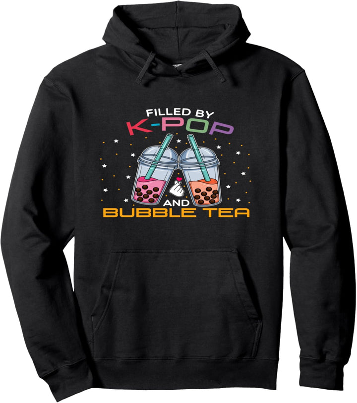K-Pop Bubble Tea I Musik Korea Südkorea Japan Musik Pullover Hoodie