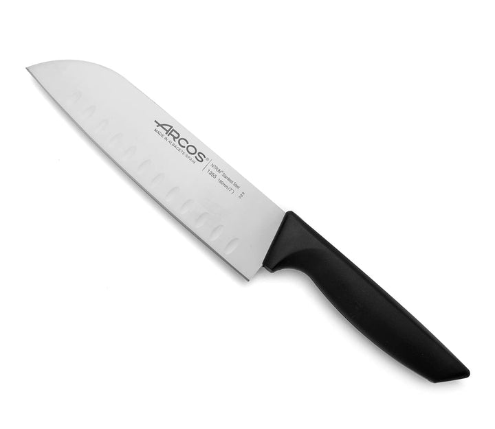 Arcos Serie Niza - Santoku Messer Messer Asiatischer Art- Klinge Nitrum Edelstahl 180 mm - HandGriff