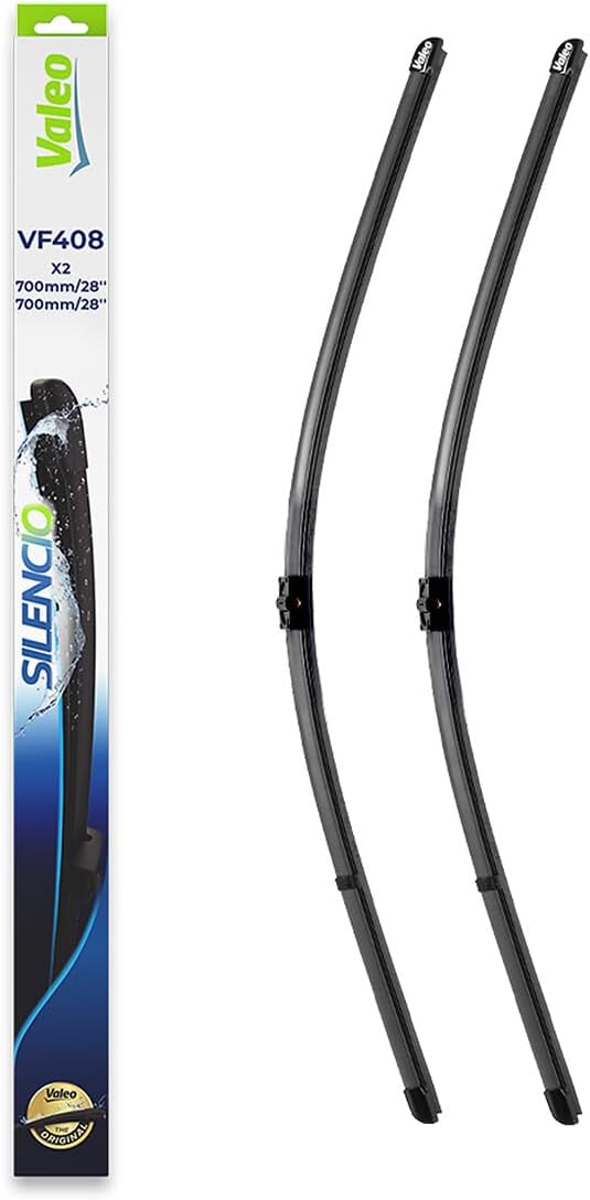 Valeo Silencio VF408 Wischerblatt 574317 Vorderansicht: 700mm / 700mm Menge Set 2 Einheiten (für lin