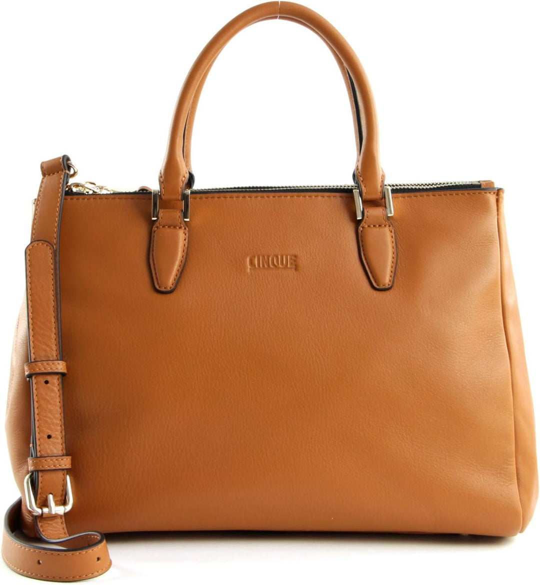 CINQUE Ada Handbag Cognac