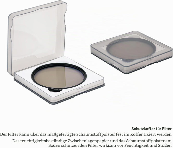 PROfezzion Slim Zirkularer Polfilter 67mm CPL Filter für Canon EOS R RP R6 II mit RF 24-105mm Kit-Ob