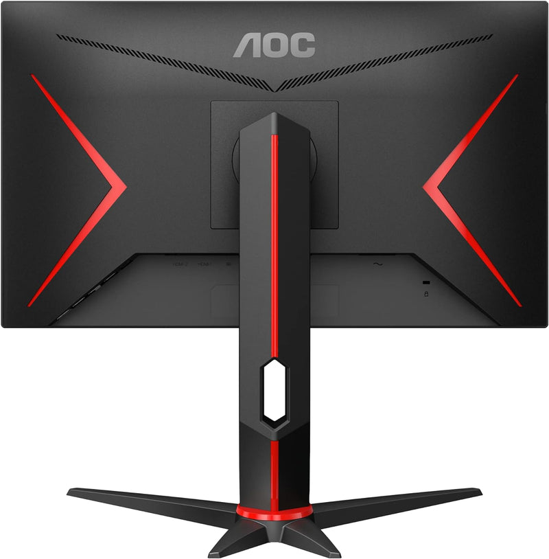 AOC Gaming 24G2SP - 24 Zoll FHD Monitor, 165 Hz, 1 ms, FreeSync Premium (1920x1080, VGA, HDMI, Displ