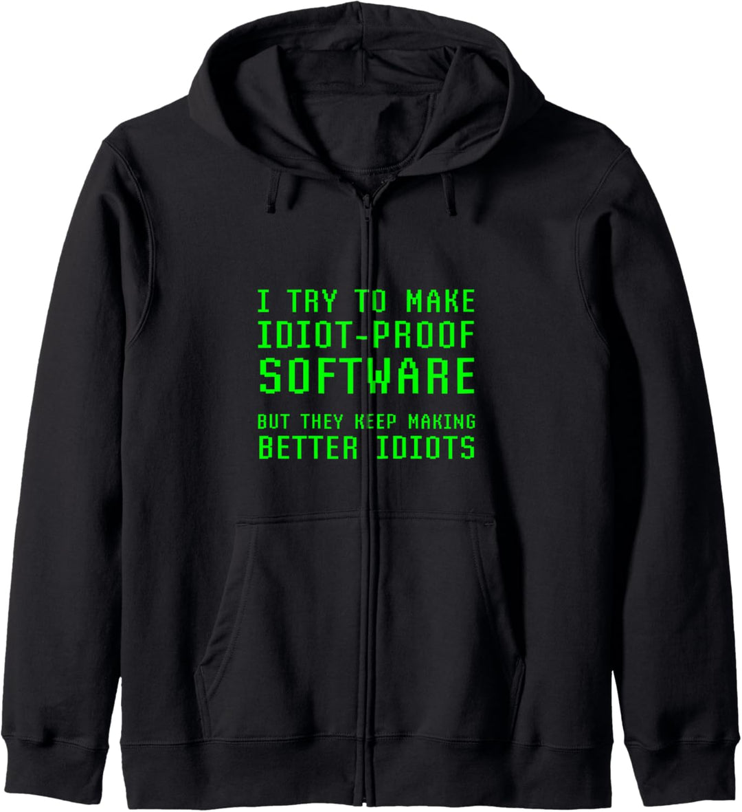Lustiges Software-Ingenieur-Informatik-Zitat App Developer Kapuzenjacke